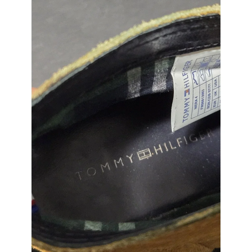 Tommy Hilfiger‎ Designer Chukka Ankle Shoes Boots Mens Size 8 Unisex Lace Up